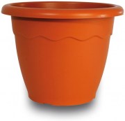 vaso colore terracotta